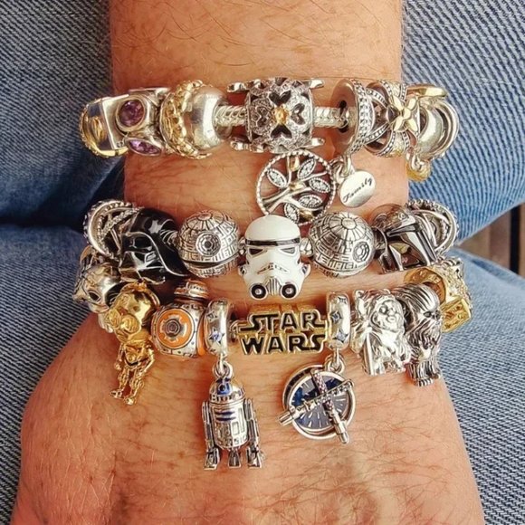 1pcs Pandora Harry Potter Star Wars Winnie The Pooh Charms - Picture 1 of 17
